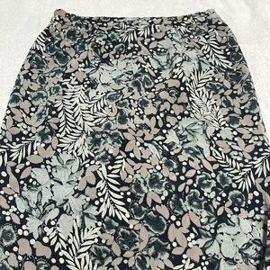 Foliage pencil skirt